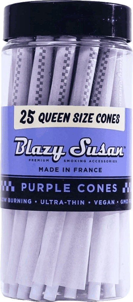 Blazy Susan Purple Cones Queen Size - 3pk - Queen Size