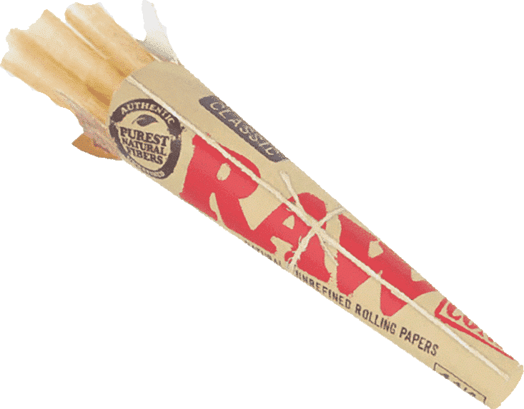RAW Classic Cones 1¼ - 3pk - 1¼