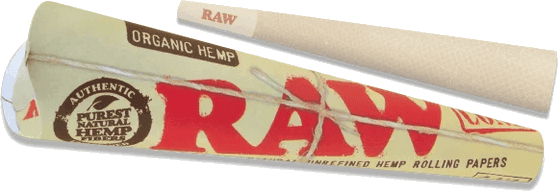 RAW Organic Hemp Cones 1¼ - 3pk - 1¼