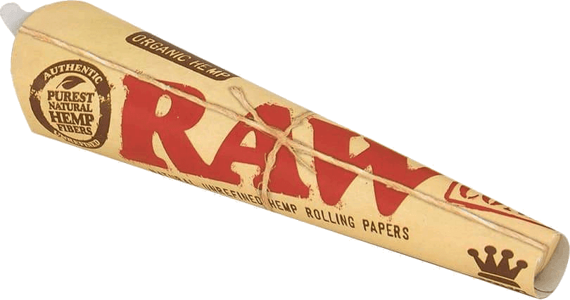 RAW Organic Hemp Cones King Size - 3pk - King Size